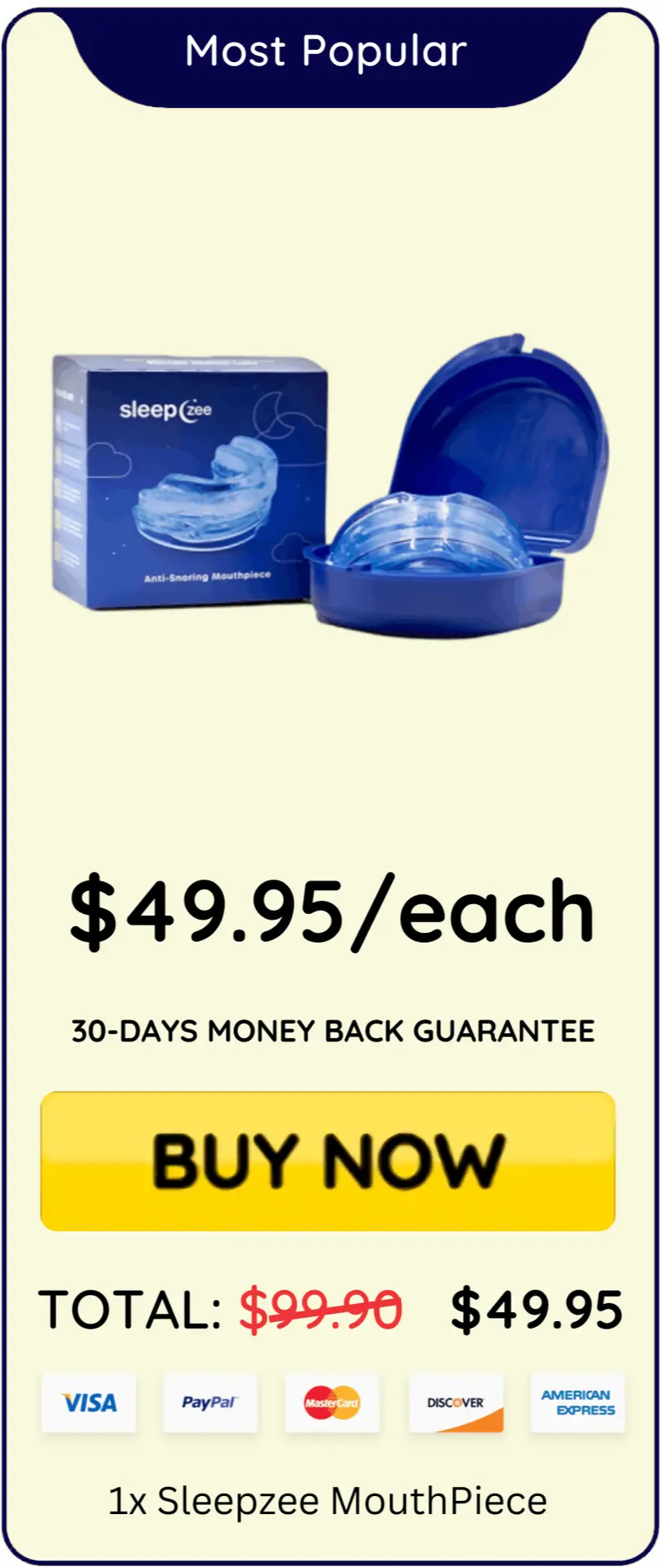 SleepZee Mouthpiece  price 