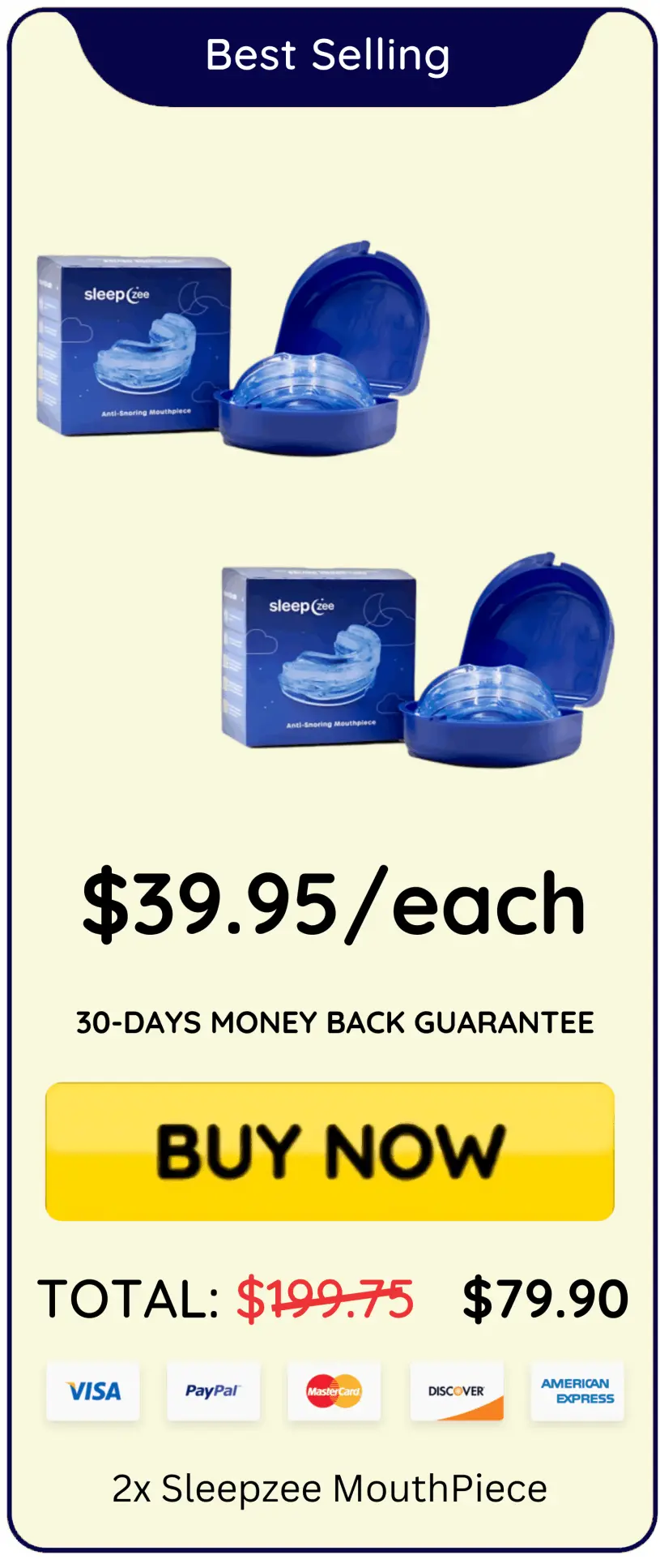 SleepZee Mouthpiece  offer price 